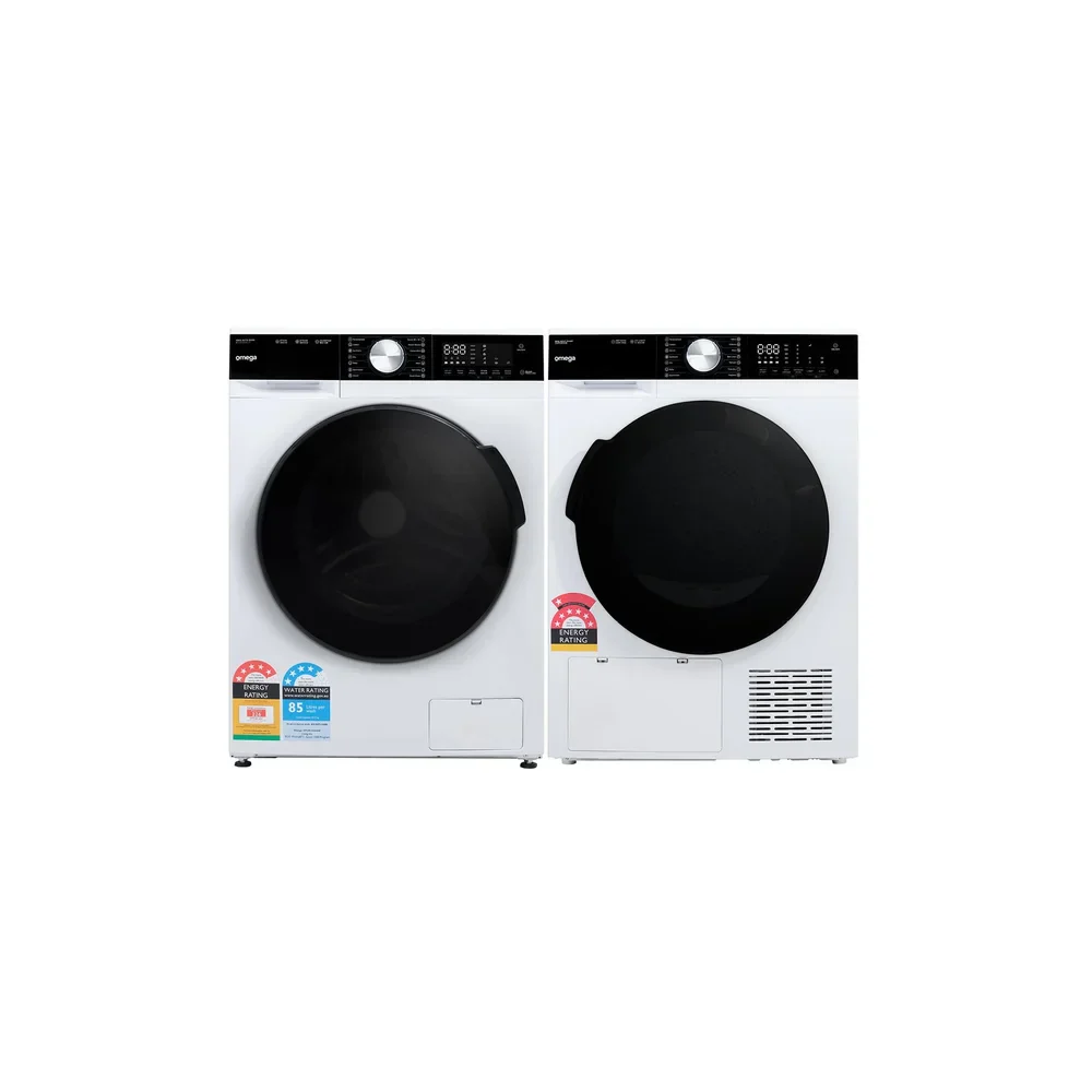Omega 10kg Auto Dose Front Load Washing Machine