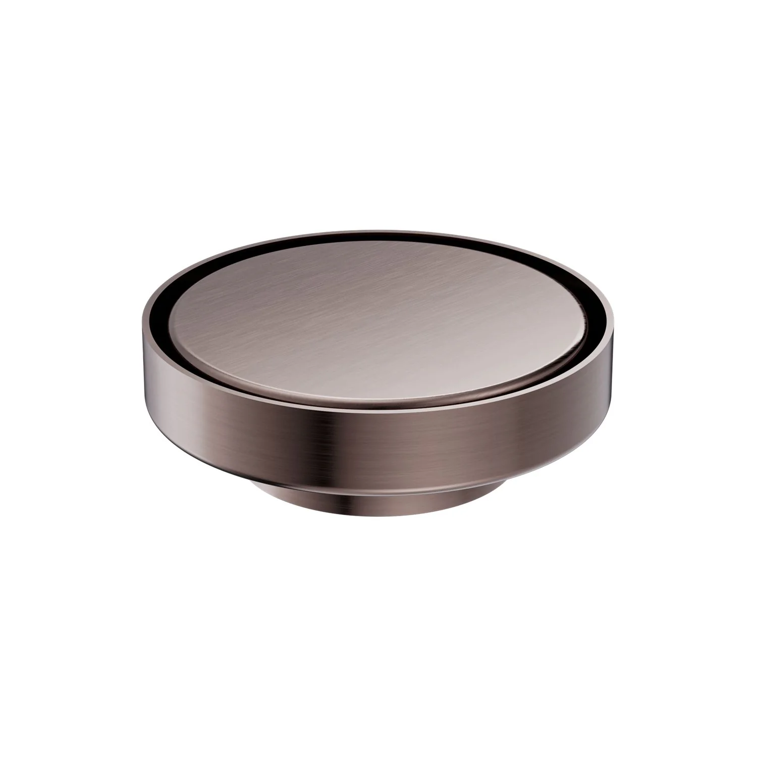 Nero 130mm Round Tile Insert Floor Waste 80mm Outlet - Brushed Bronze - Image 2
