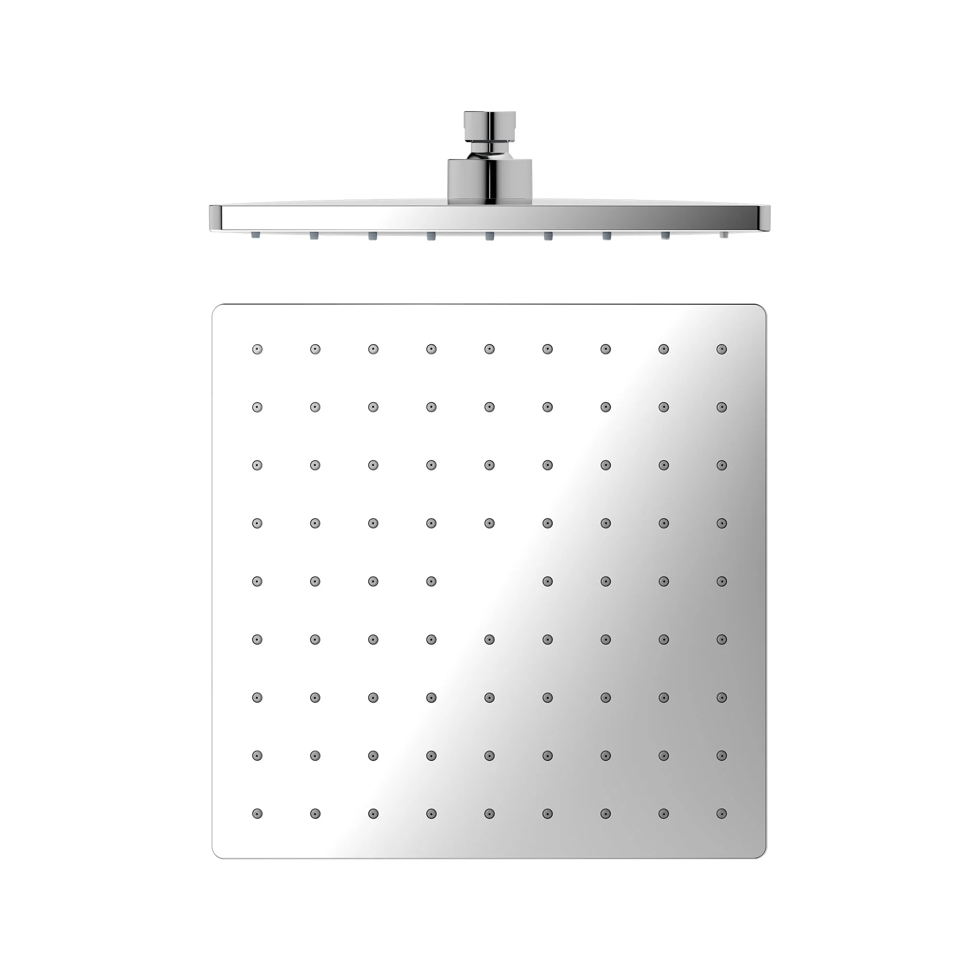 Nero 250mm Abs Square Shower Head - Chrome