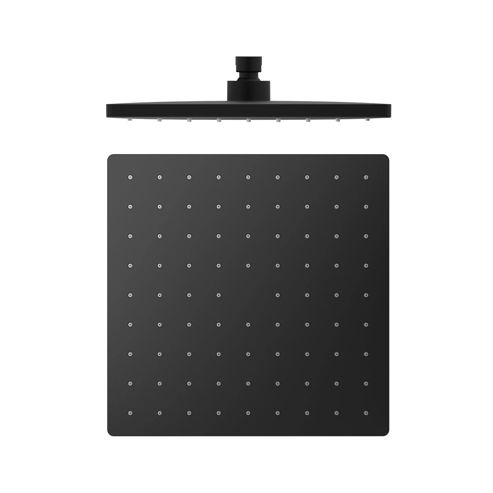 Nero 250mm Abs Square Shower Head - Black Matte