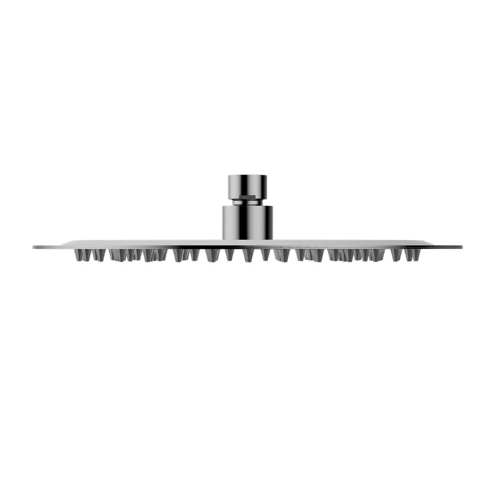 Nero 250mm Round Stainless Steel Shower Head - Chrome - Image 2