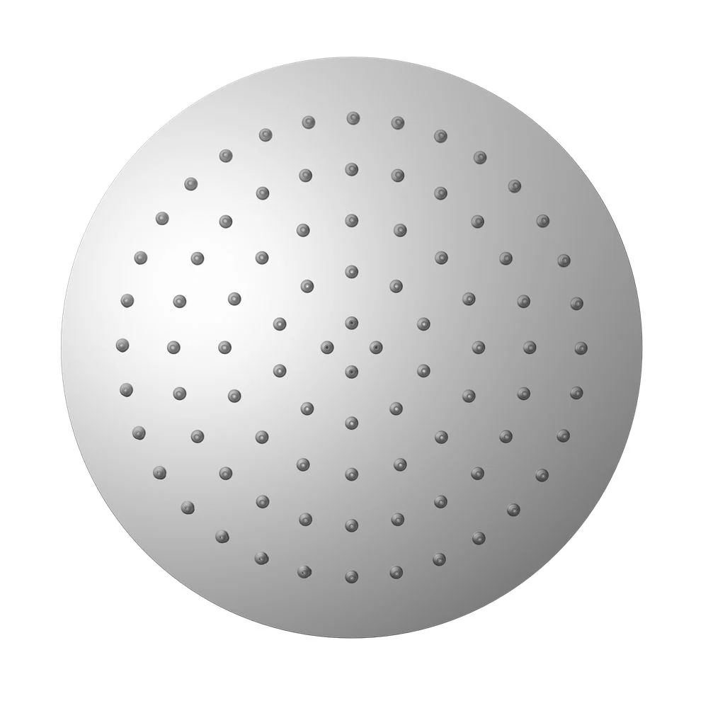 Nero 250mm Round Stainless Steel Shower Head - Chrome - Image 4