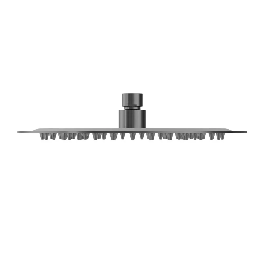 Nero 250mm Round Stainless Steel Shower Head - Gun Metal - Image 2