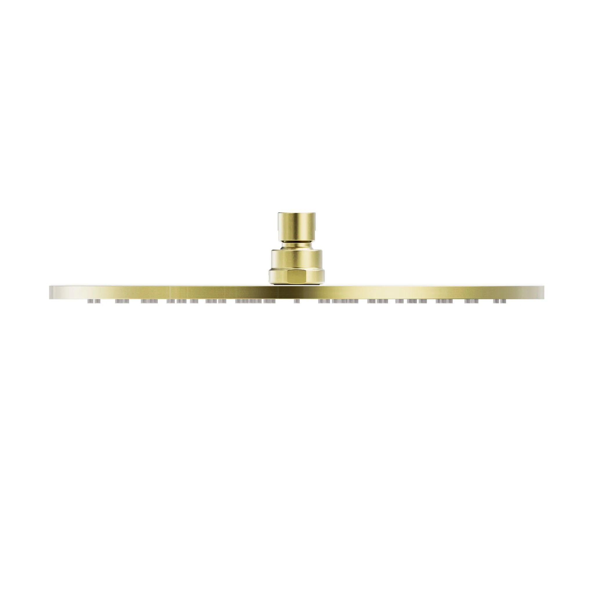 Nero 300mm Round Shower Head - Brushed Gold - Image 2