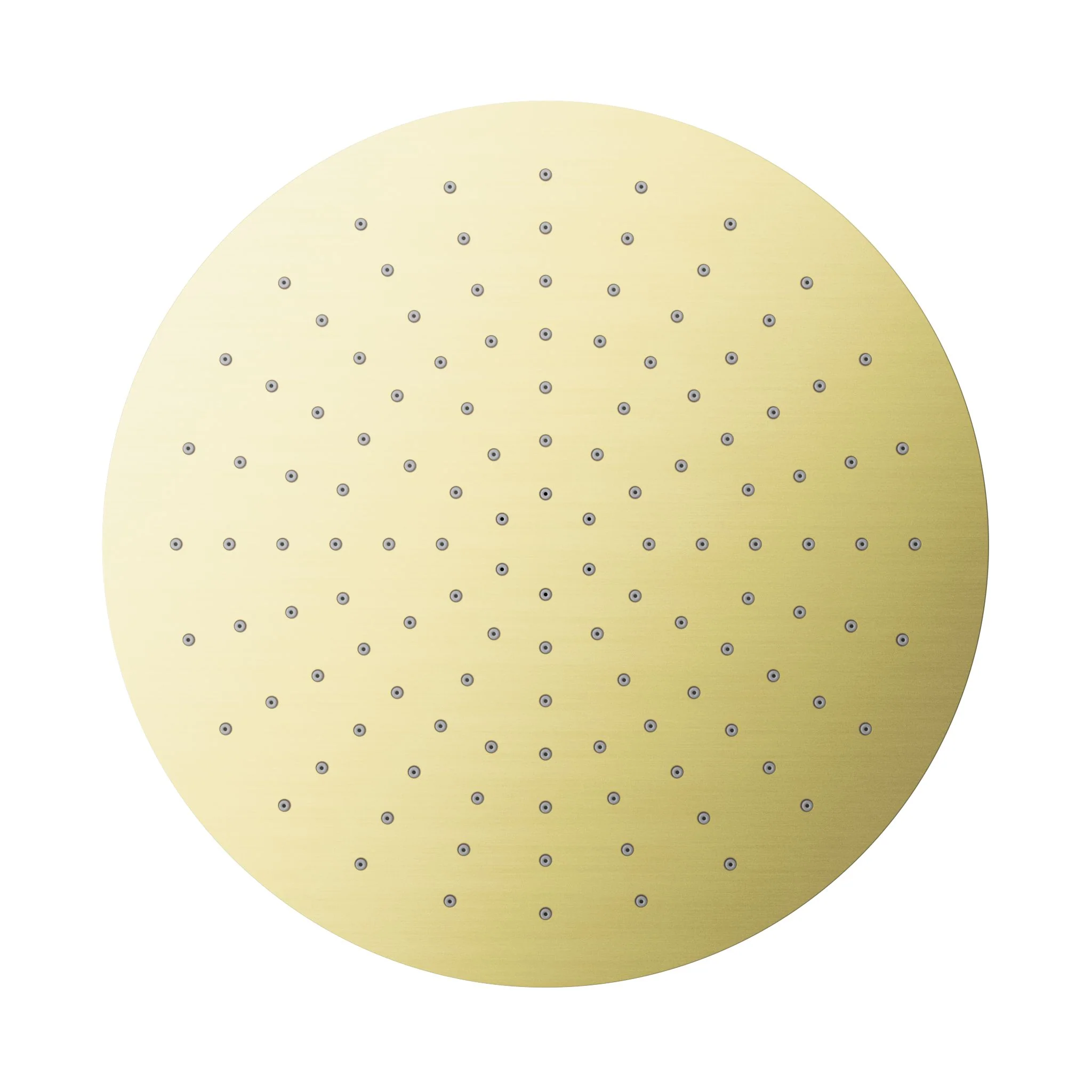 Nero 300mm Round Shower Head - Brushed Gold - Image 3