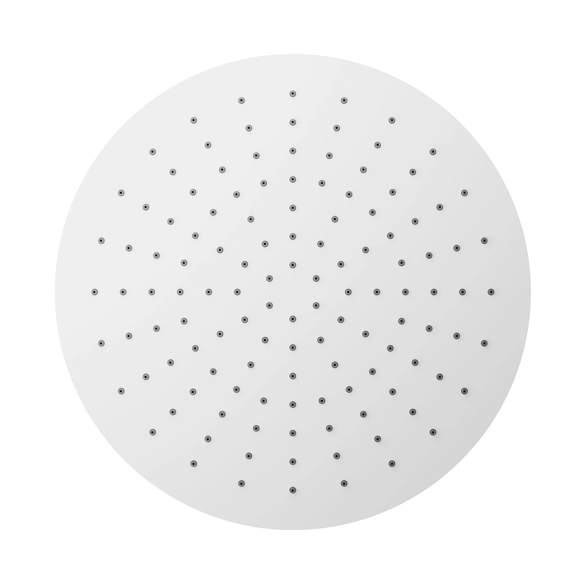 Nero 300mm Round Shower Head - White Matte - Image 3