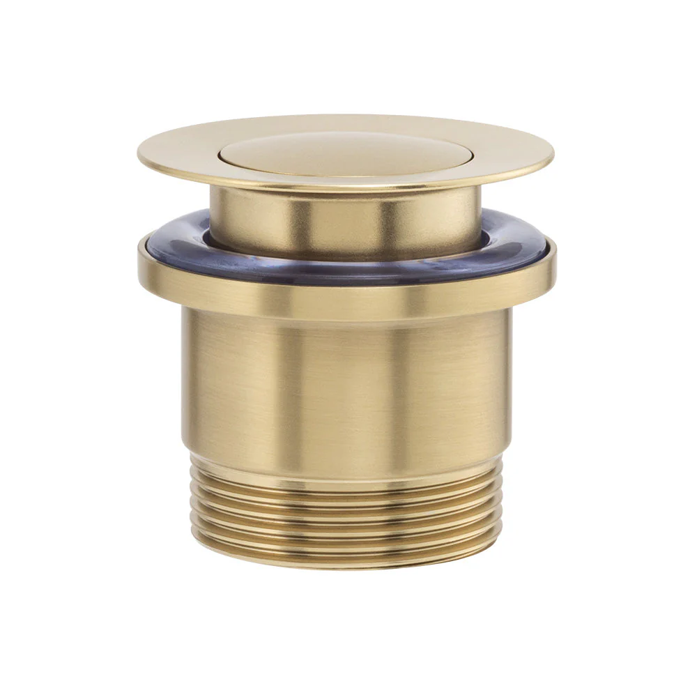 Mixx 32/40mm Universal Pop Up Basin Waste - Brushed Gold