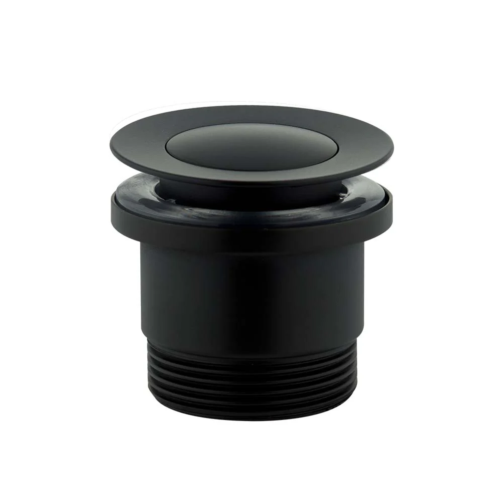 Mixx 32/40mm Universal Pop Up Basin Waste - Matt Black
