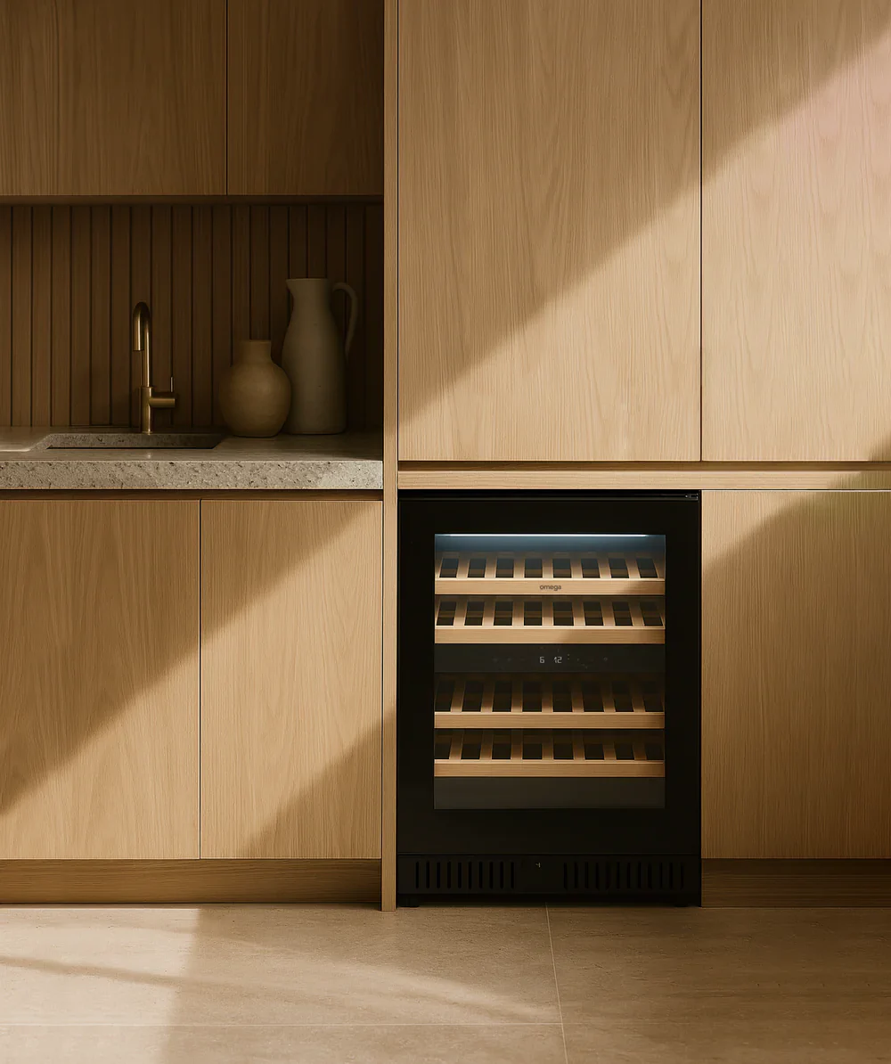 Omega 46 Bottle Dual Zone Wine Cabinet - Image 3
