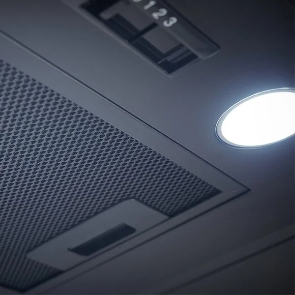 Omega 52cm Undermount Rangehood - Matte Black - Image 3
