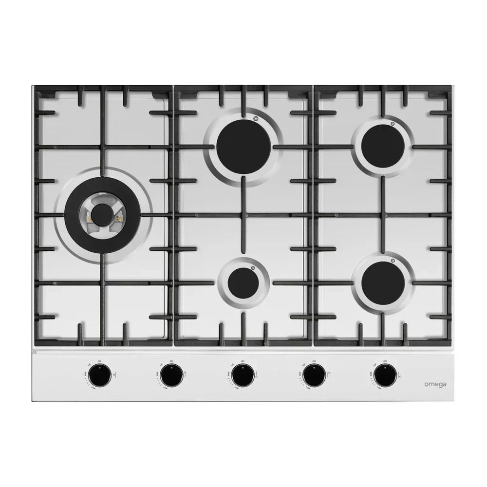 Omega 70cm Gas Cooktop Stainless Steel - Image 5
