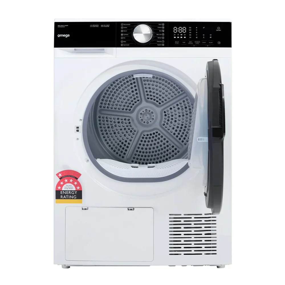 Omega 8kg Heat Pump Clothes Dryer - Image 2