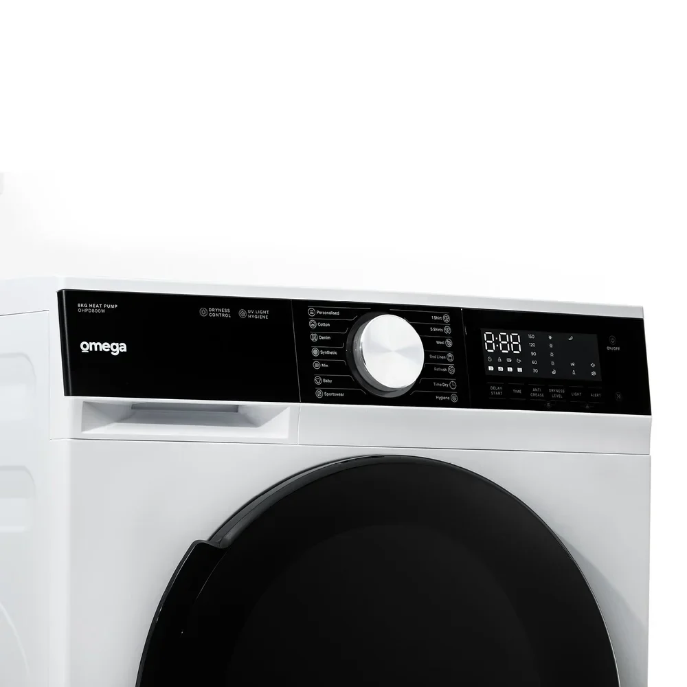 Omega 8kg Heat Pump Clothes Dryer - Image 3