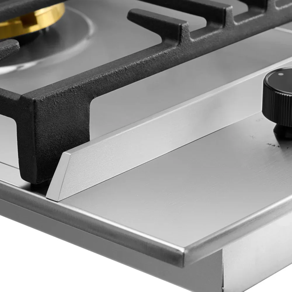 Omega 90cm Gas Cooktop Stainless Steel - Image 10