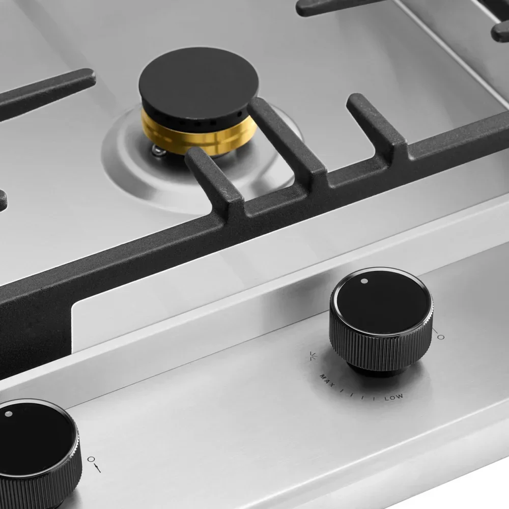 Omega 90cm Gas Cooktop Stainless Steel - Image 8