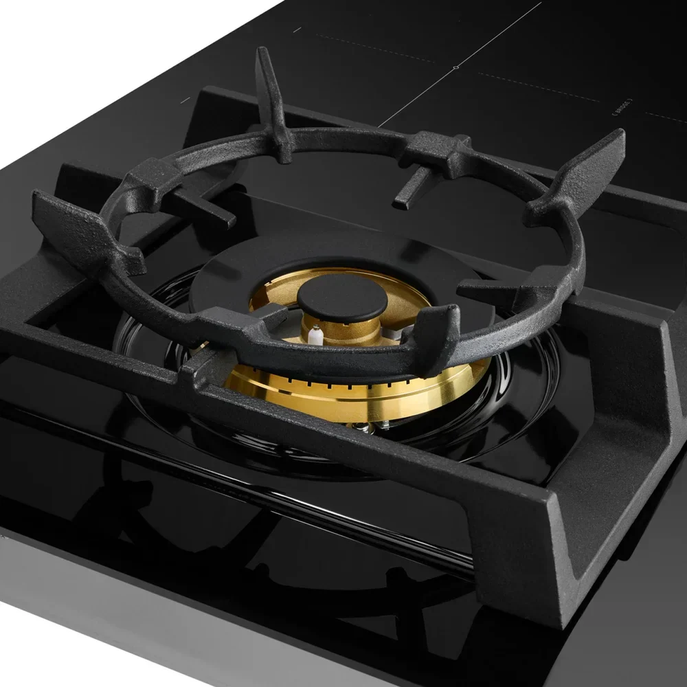 Omega 90cm Hybrid Cooktop Gas & Induction - Image 2
