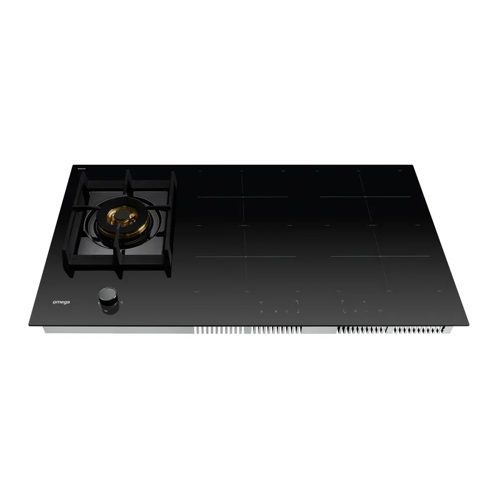 Omega 90cm Hybrid Cooktop Gas & Induction - Image 5