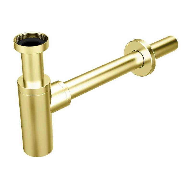 Abey Bottle Trap - Brushed Brass