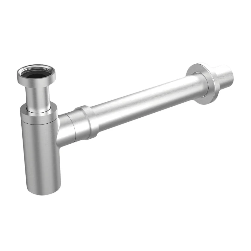 Abey Bottle Trap - Brushed Nickel
