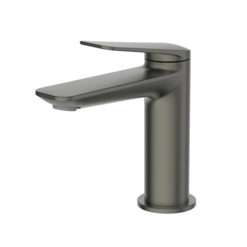 Abey Vela Basin Mixer Basin Mixer - Gun Metal Grey