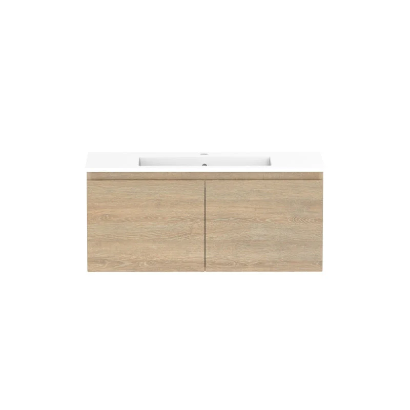 ADP Glacier Ensuite All-Door Slim Wall Hung Vanity & Moulded Top - Lite - Image 5