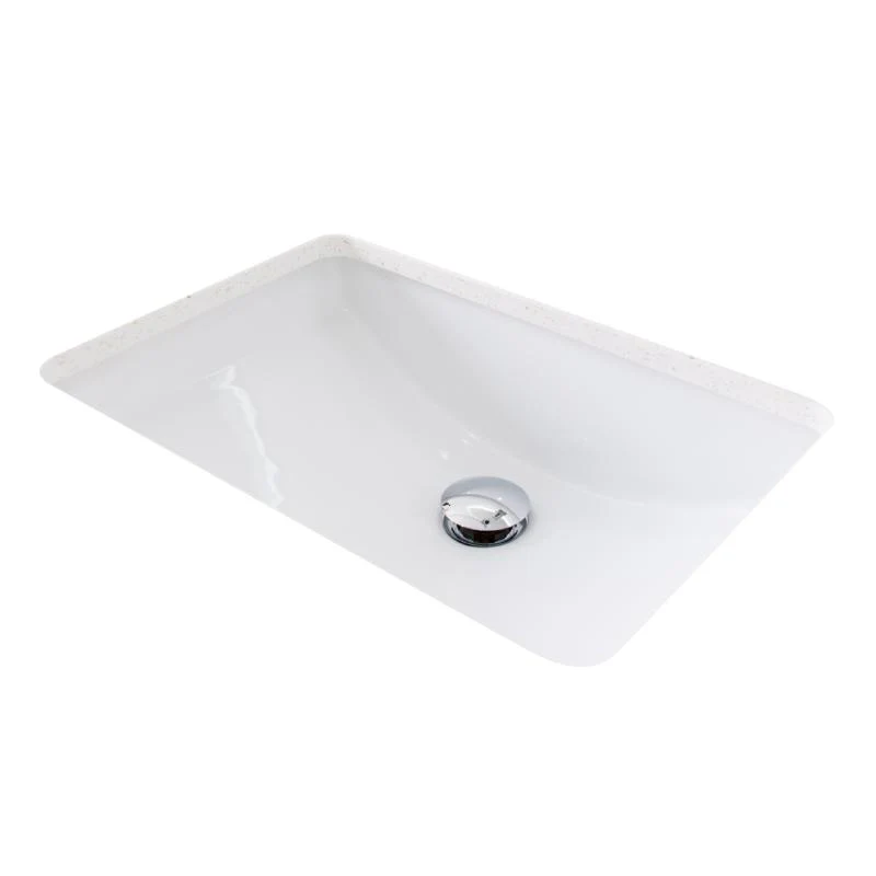 ADP Gravity White Gloss Undermount Ceramic Basin - Image 2