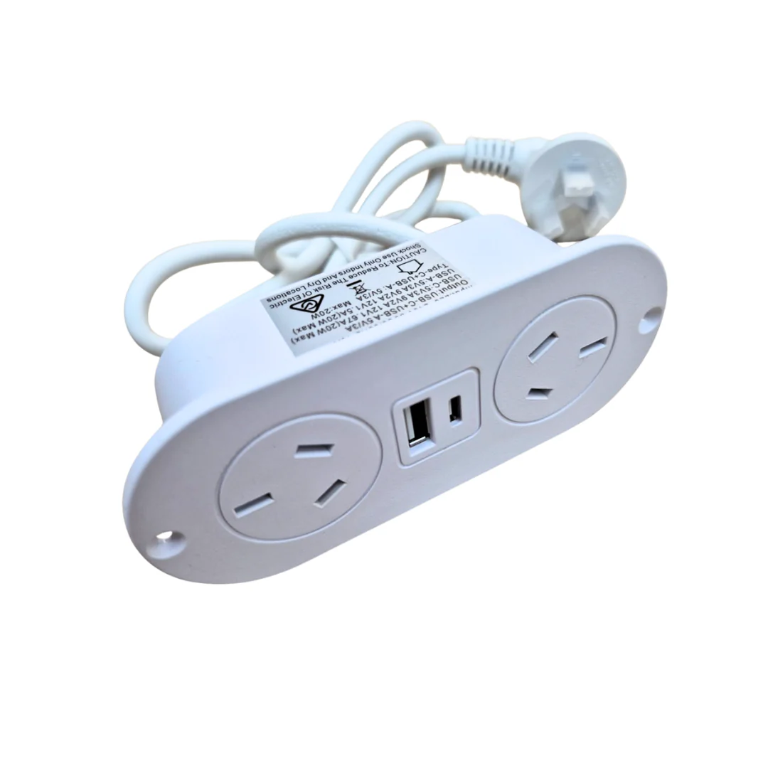 ADP In-Drawer Power Point - White - Image 2