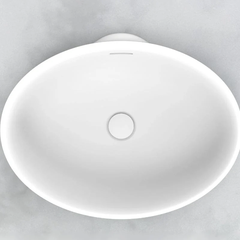 ADP Ozera Semi Inset Solid Surface Basin - Image 3