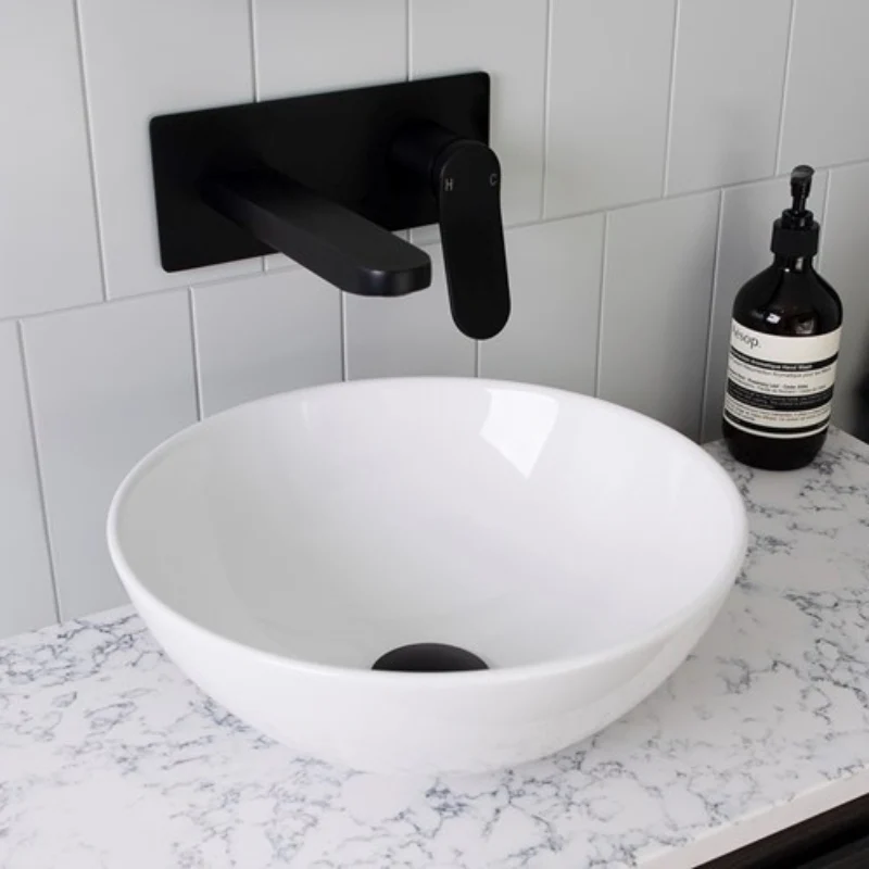 ADP Pluto Ceramic Above Counter Basin - Matte White - Image 2