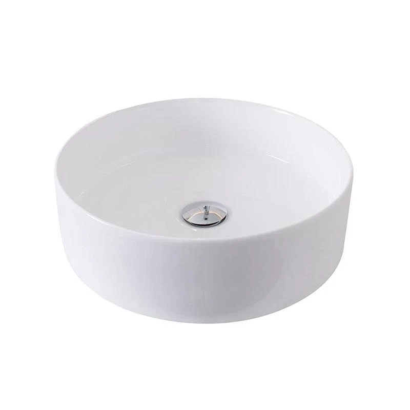 ADP Robbie 400MM X 120MM Ceramic Above Counter Basin - Gloss White