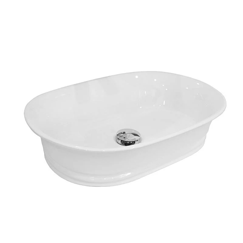 ADP Titan Ceramic Above Counter Basin - White Gloss