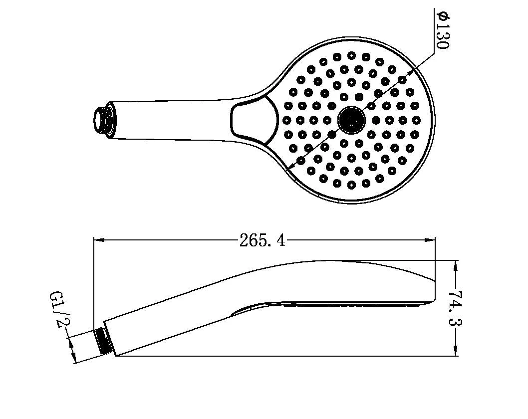 Nero Air Hand Shower II - Gun Metal - Image 2