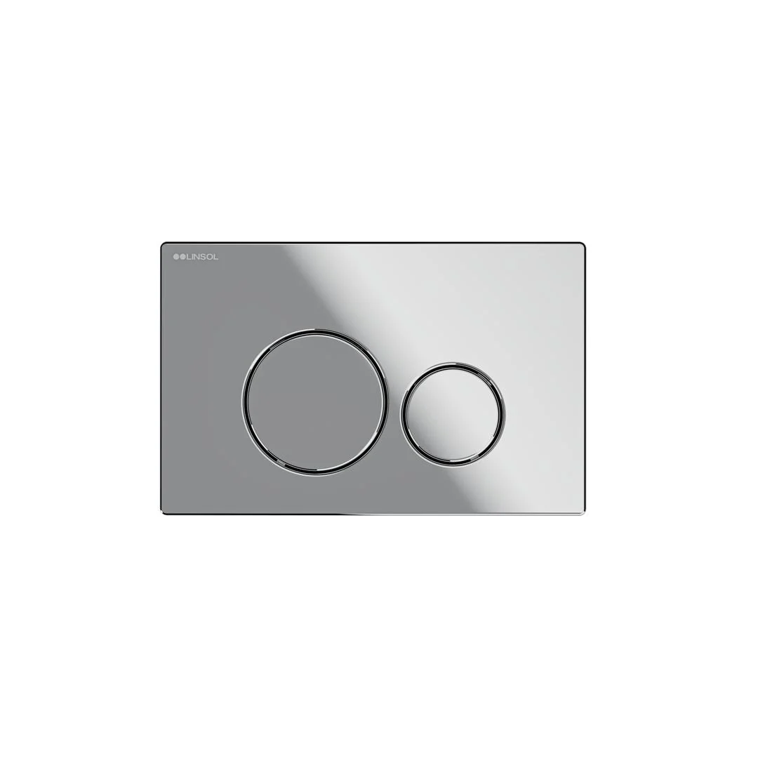 Linsol Anchor Stainless Steel Flush Plate  - Chrome - Image 2