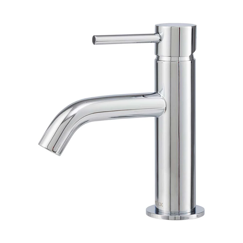 Mixx Anise Eco Basin Mixer Curved Spout - Chrome