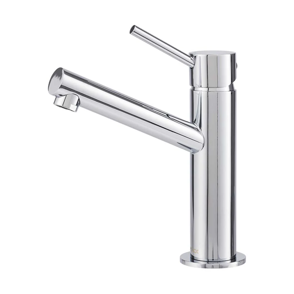 Mixx Anise Eco Basin Mixer Upswept Spout - Chrome
