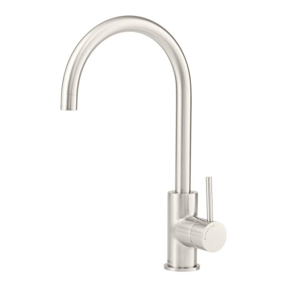 Mixx Anise Eco Round Sink Mixer - Brushed Nickel
