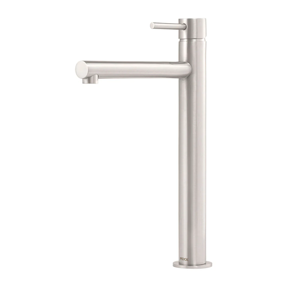 Mixx Anise Eco Tower Vessel Mixer Straight Spout - Brushed Nickel