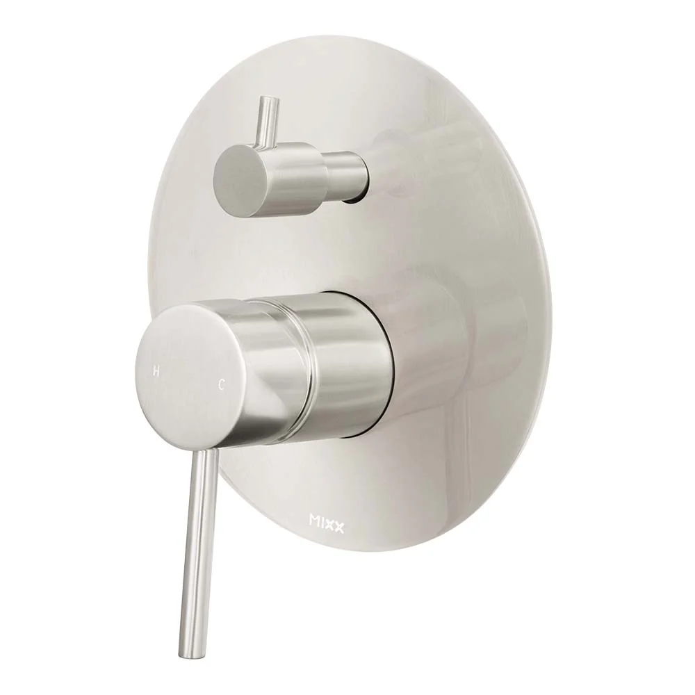 Mixx Anise Shower Diverter Mixer - Brushed Nickel