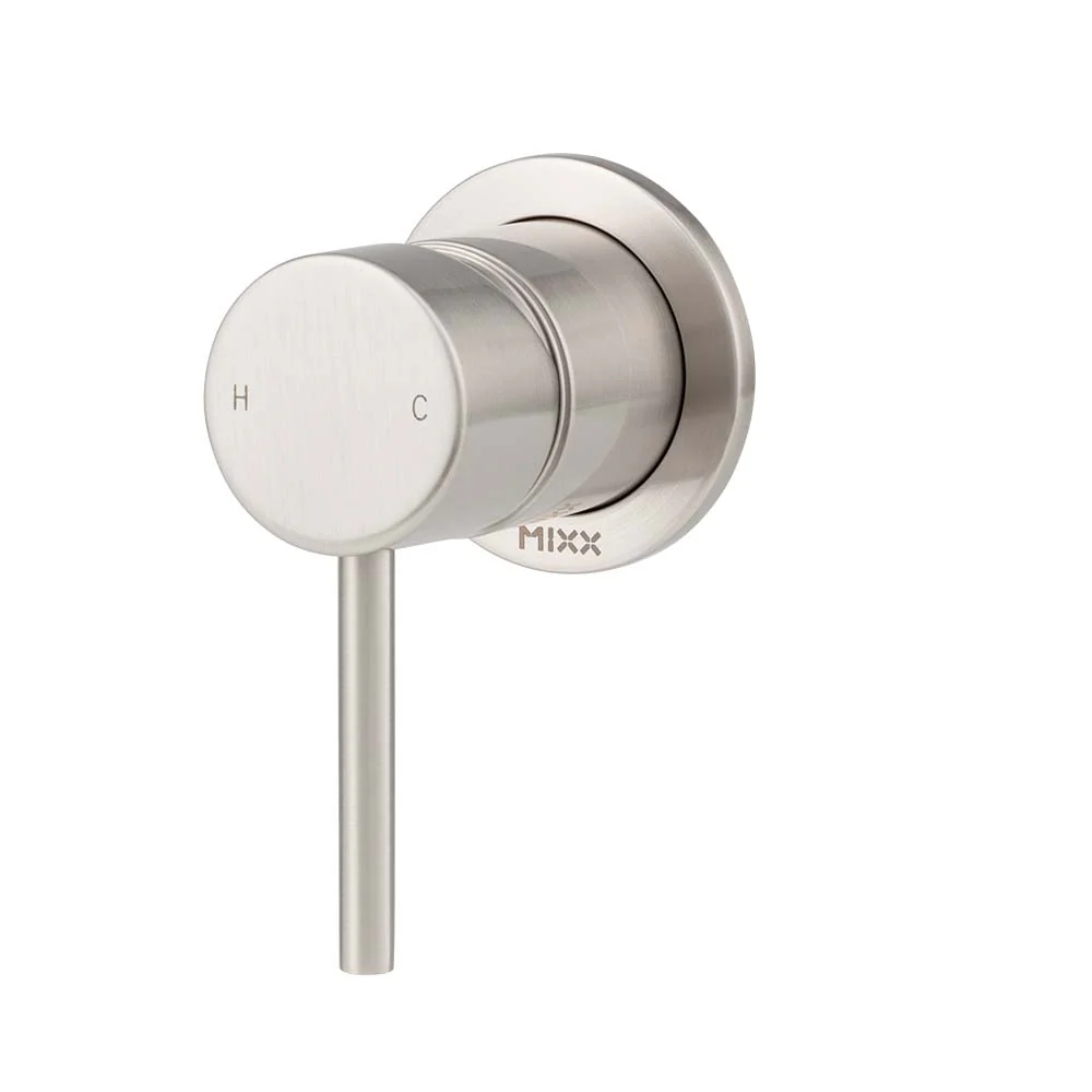 Mixx Anise Shower Mixer (60mm Backplate) - Brushed Nickel