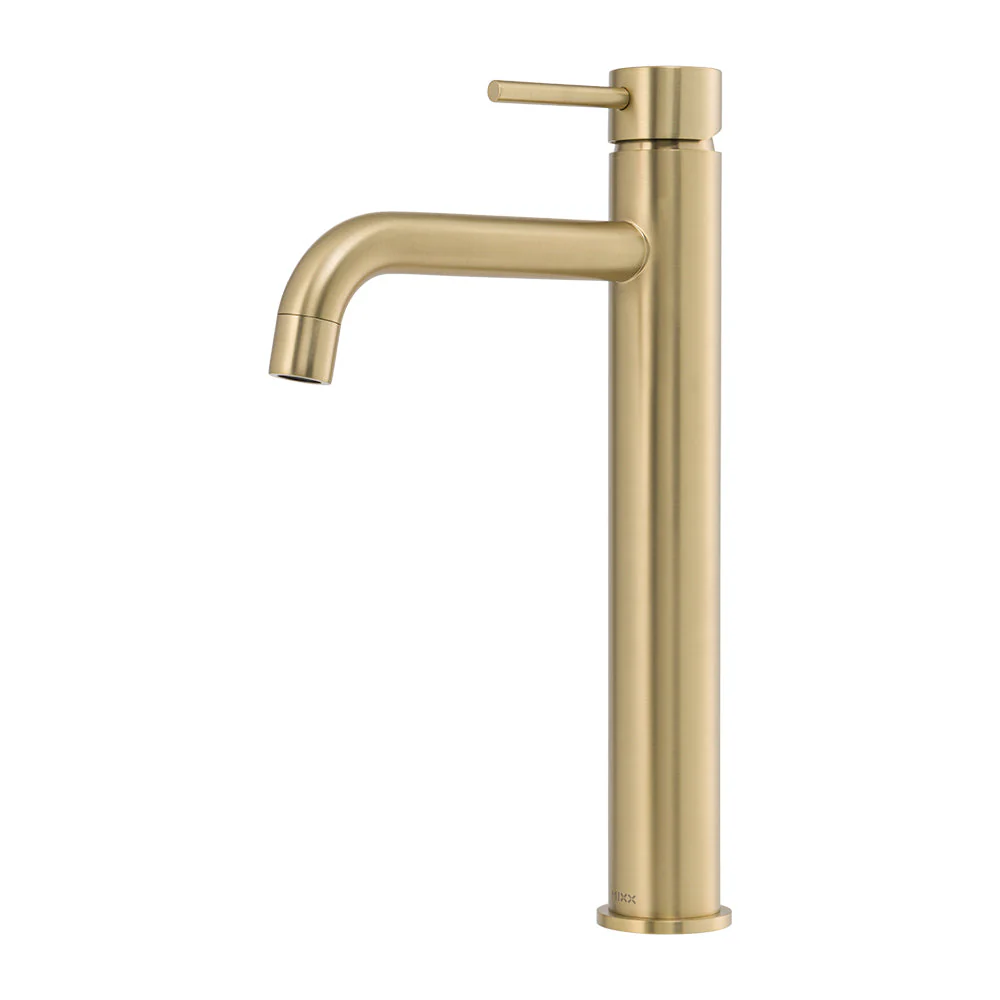Mixx Anise Tower Vessel Mixer - Brushed Gold