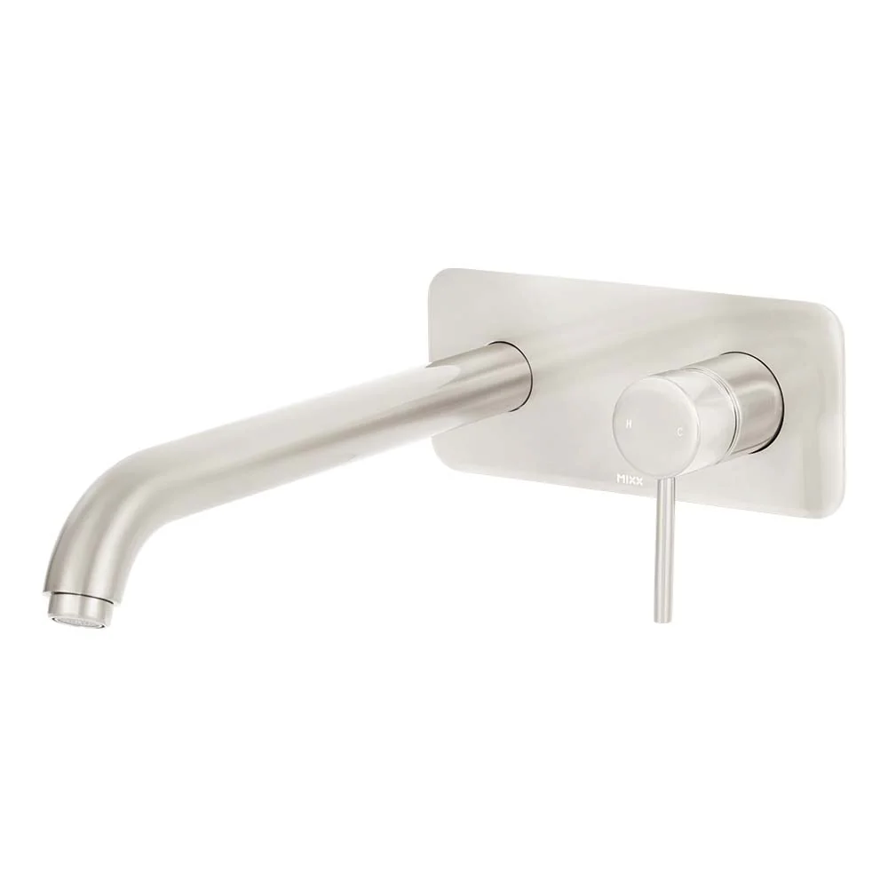 Mixx Anise Wall Tub Mixer - Brushed Nickel