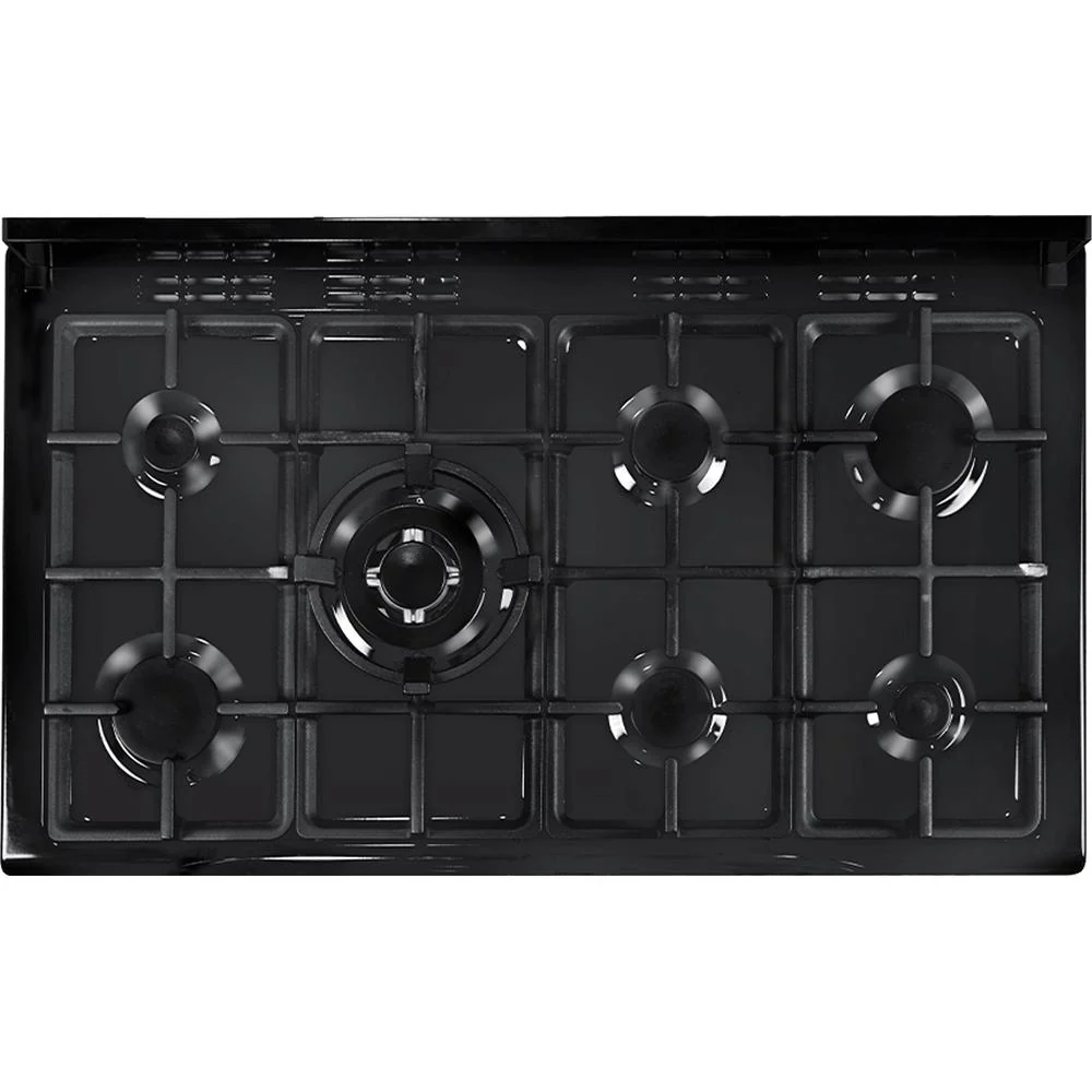 Artusi 100cm Freestanding Range Cooker - Black - Image 3
