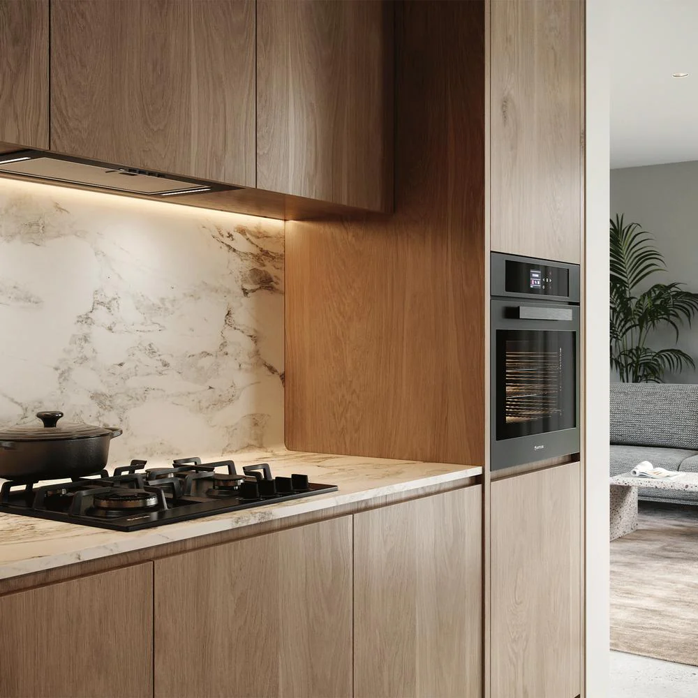 Artusi 60cm Built-in Electric Oven - Matt Black - Image 7