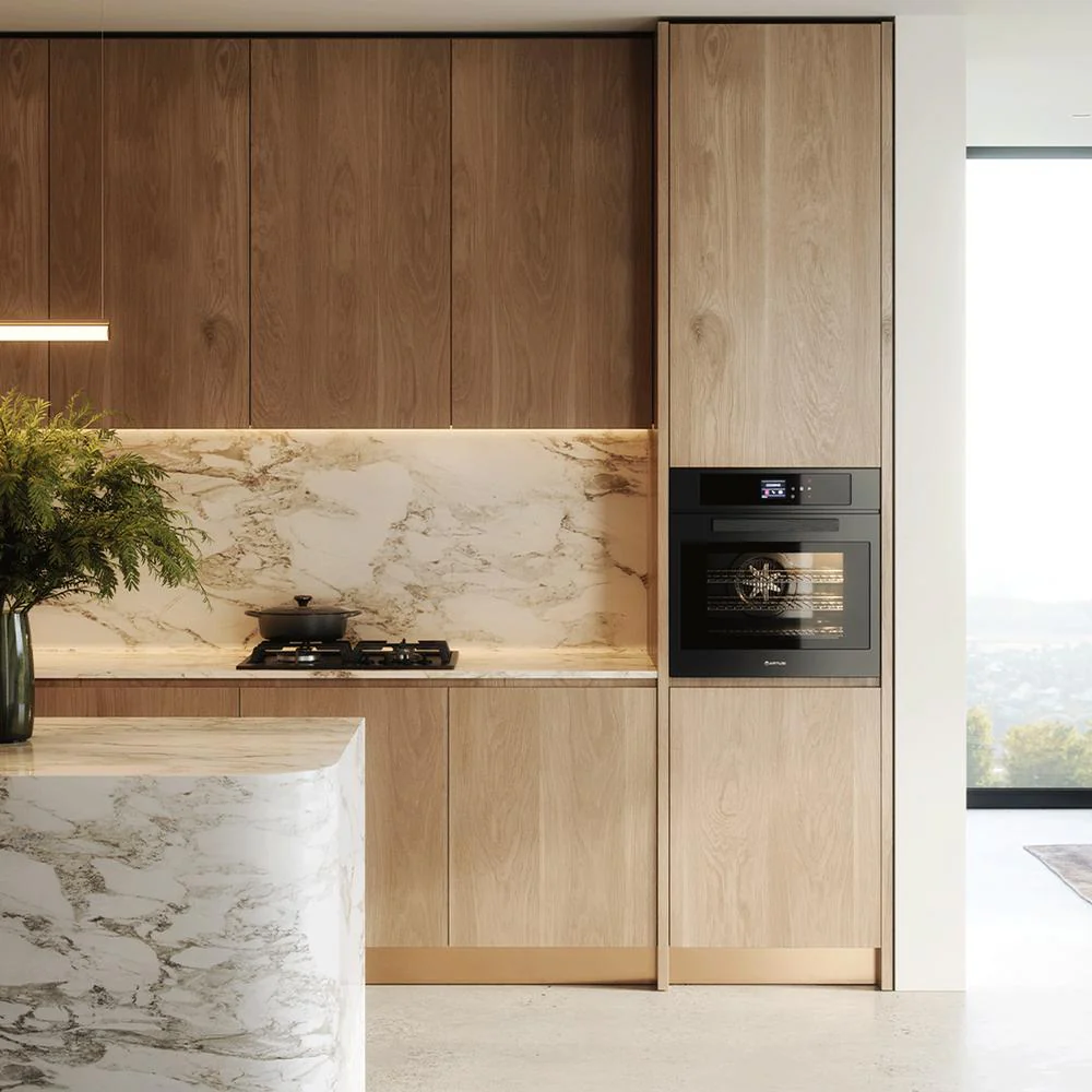 Artusi 60cm Built-in Electric Oven - Matt Black - Image 7