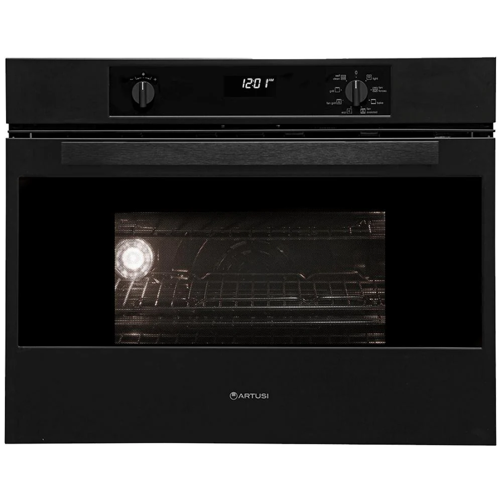 Artusi 75cm Built-in Pyrolytic Oven - Matt Black