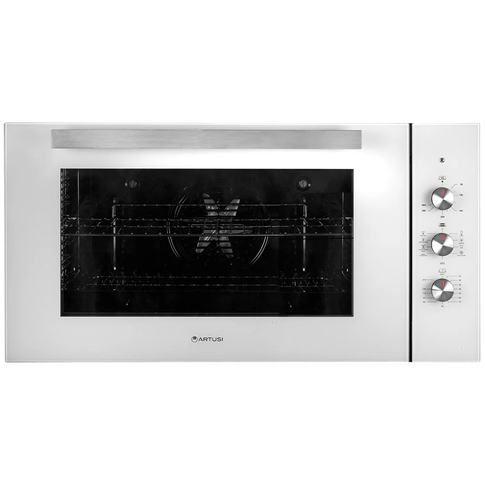 Artusi 90cm Built-in Electric Oven - White
