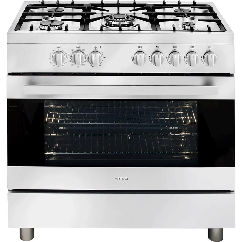 Artusi 90cm Freestanding Range Cooker - Stainless Steel