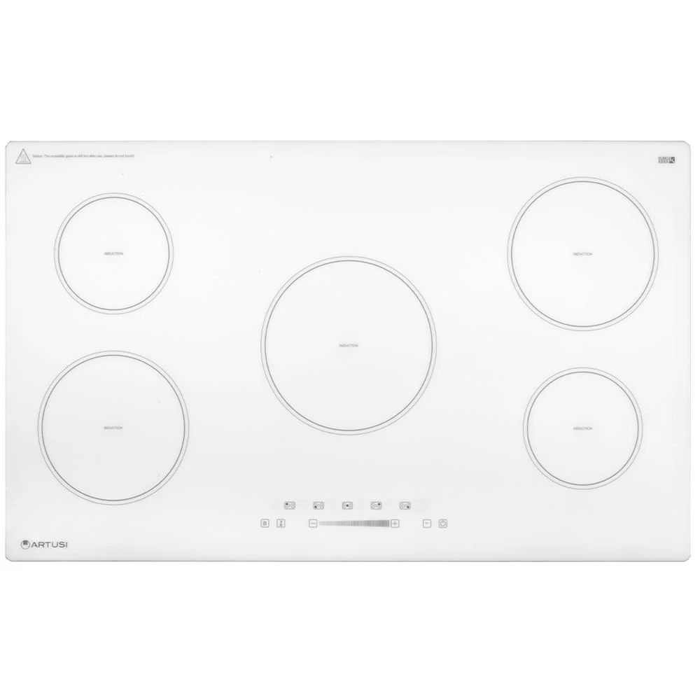 Artusi 90cm Induction Cooktop - White