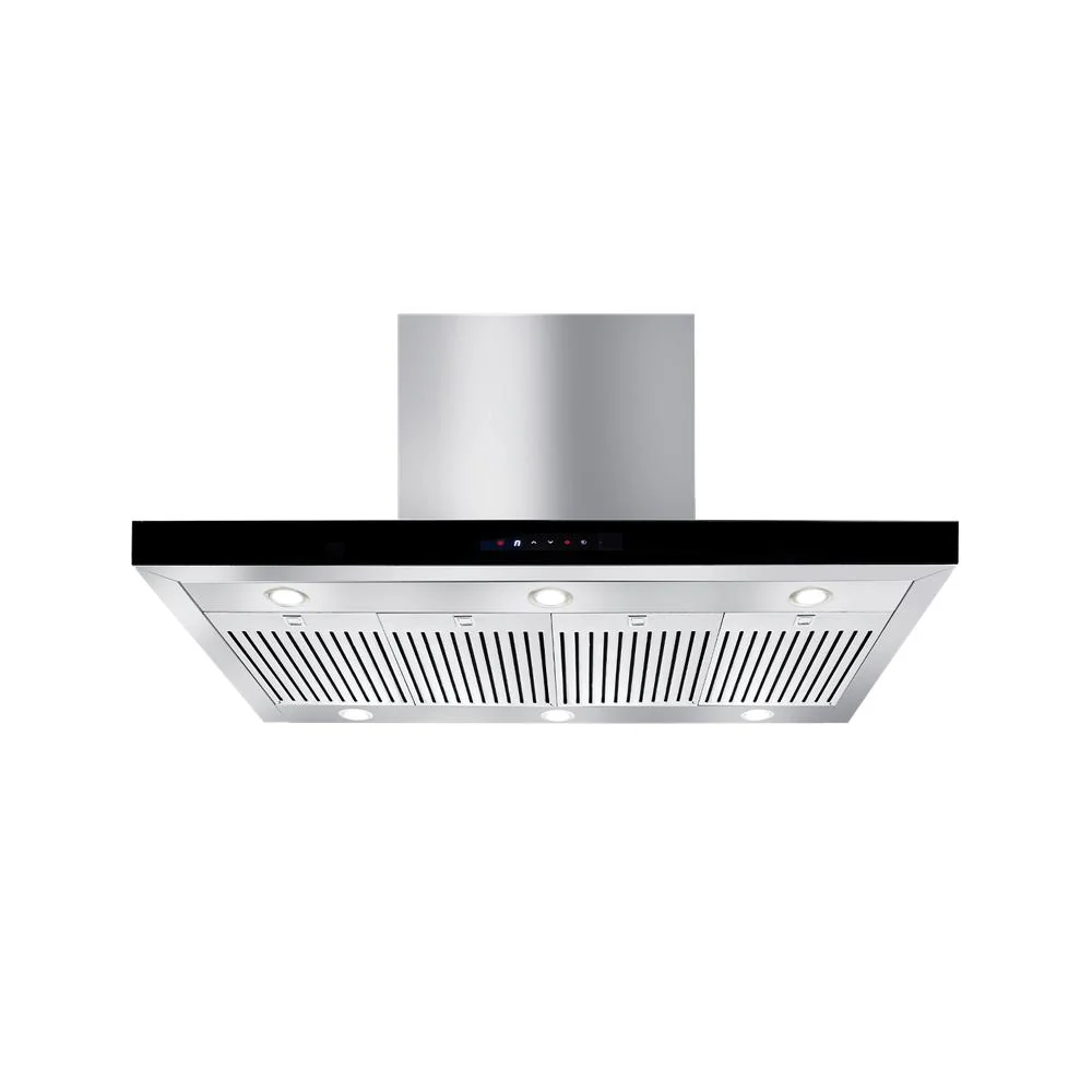 Artusi 120cm Canopy BBQ Range Hood - Black