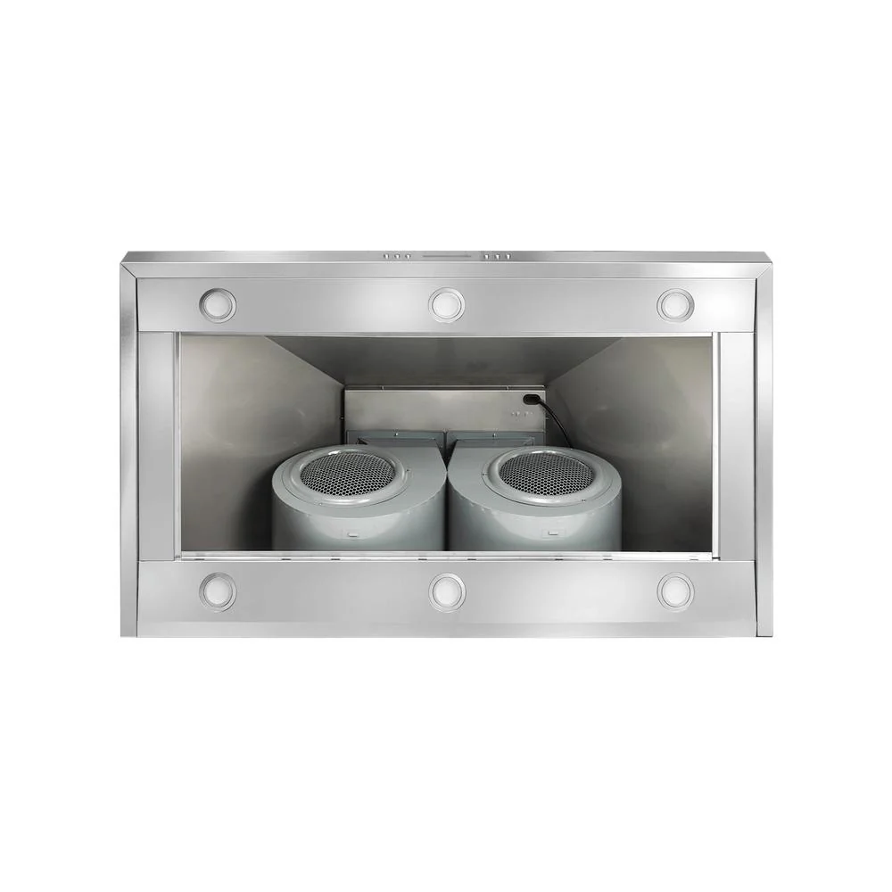 Artusi 120cm Canopy BBQ Range Hood - Stainless Steel - Image 3